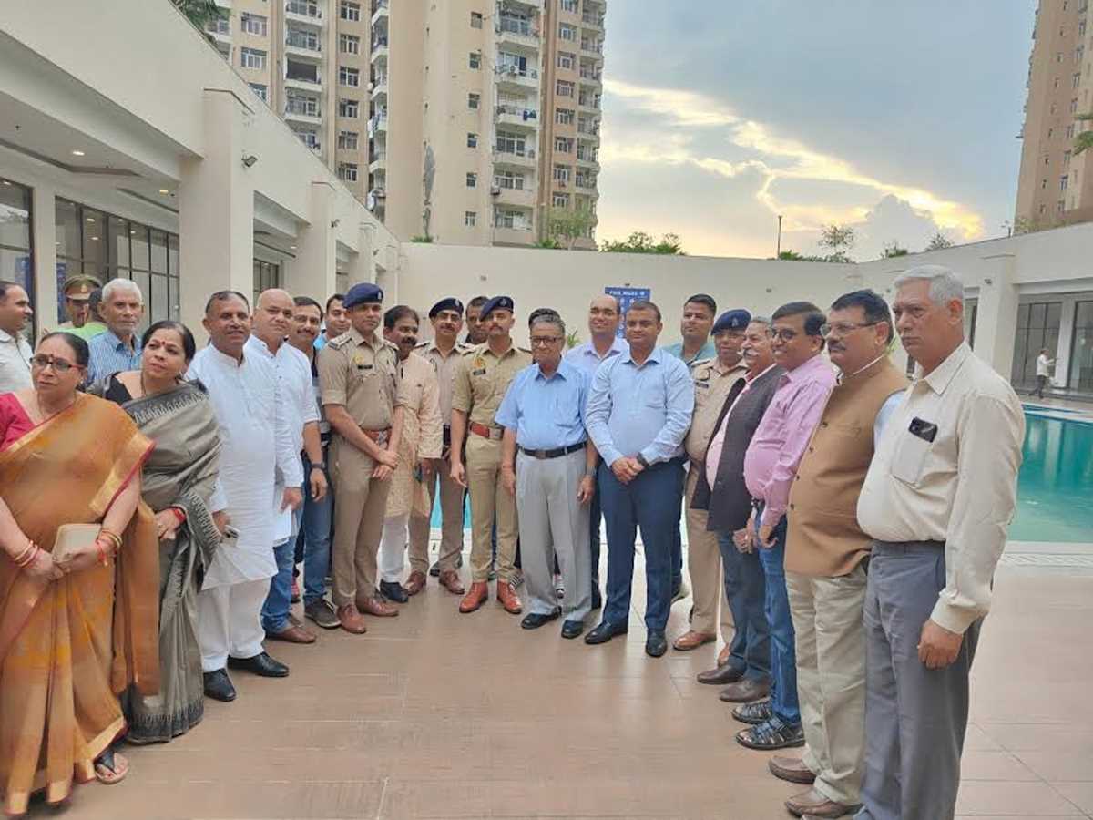 शहर की कानून व्यवस्था को लेकर डीडीआरडब्ल्यूए ने पुलिस विभाग के साथ की बैठक